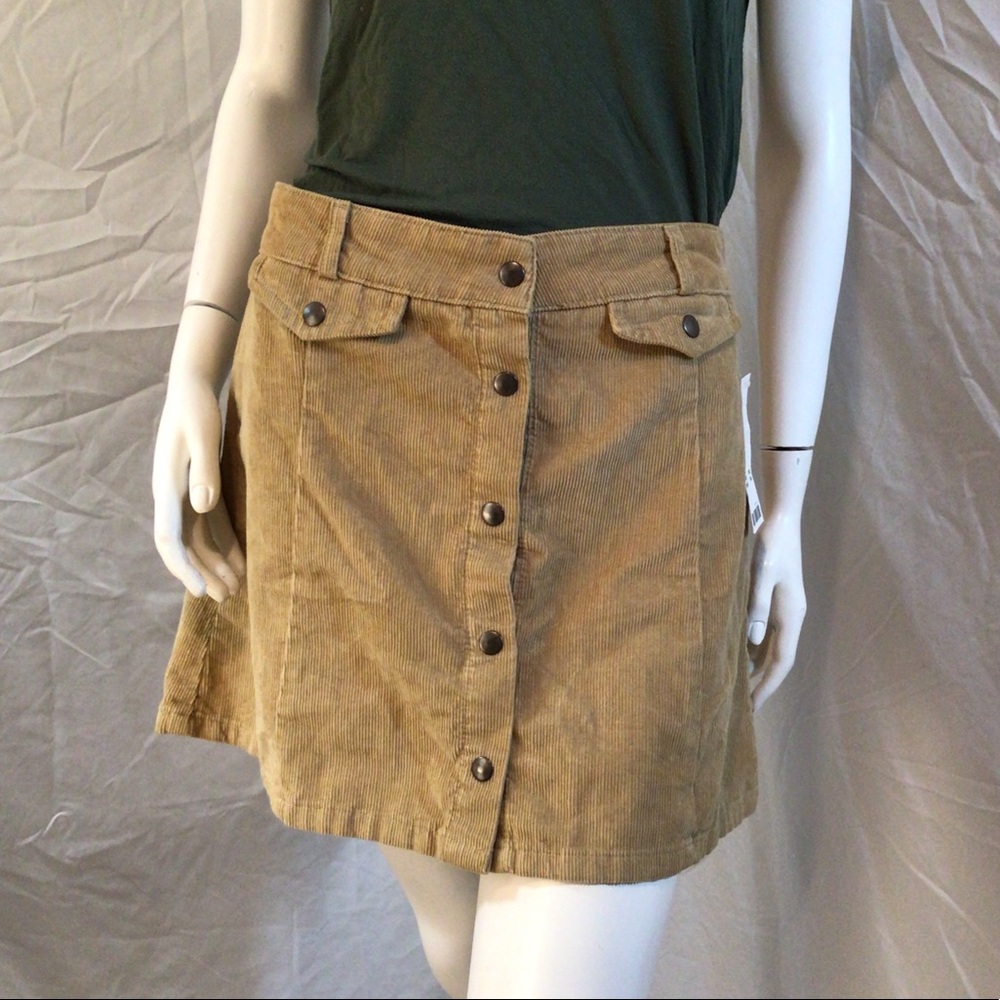 Corduroy Urban Outfitters mini skirt